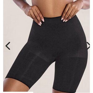 Curveez® Second Skin Thigh Slimmer Shapewear Black Sz 2XL  CUR3902